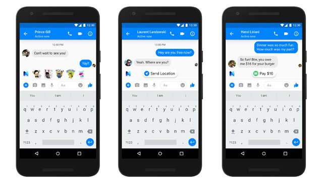 L'assistente virtuale Facebook M