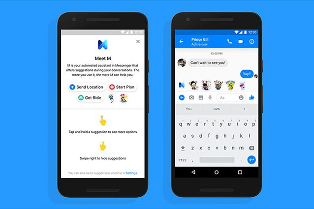 Arriva "M", l'assistente virtuale di Facebook presto anche in Italia