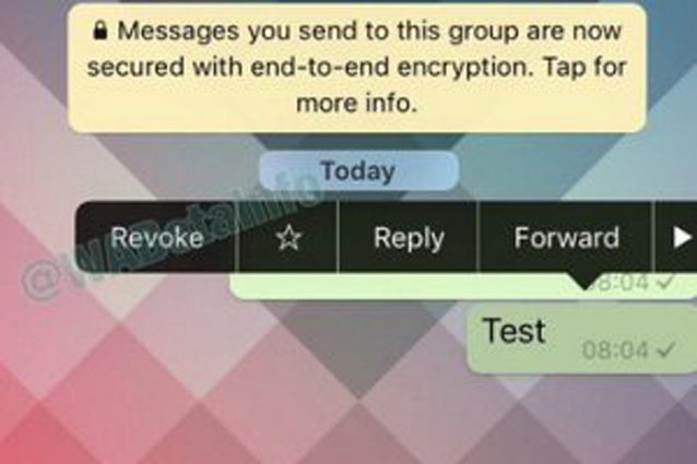 WhatsApp Revoke