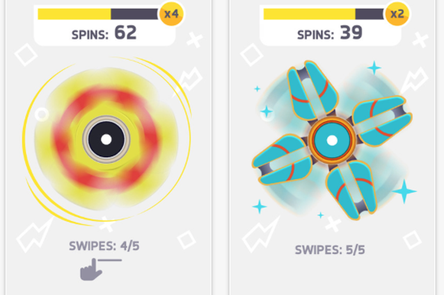 Finger Spinner, il gadget del momento diventa un'app per smartphone