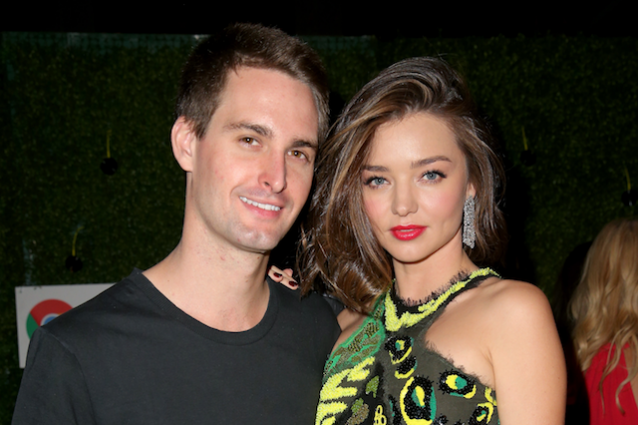 snapchat-evan-spiegel-miranda-kerr