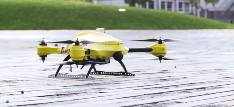 drone defibrillatore