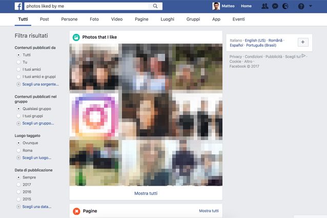 Facebook, ecco come scoprire a quali foto hanno messo Mi Piace i tuoi amici