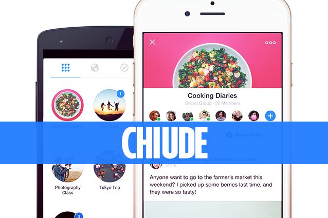 Facebook annuncia la chiusura dell'app Groups: veniva utilizzata per gestire i Gruppi