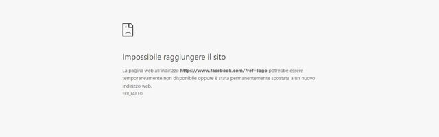 Problemi di connessione a Facebook