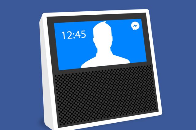 Facebook sviluppa un nuovo dispositivo per le videochiamate ed uno smart speaker solo audio