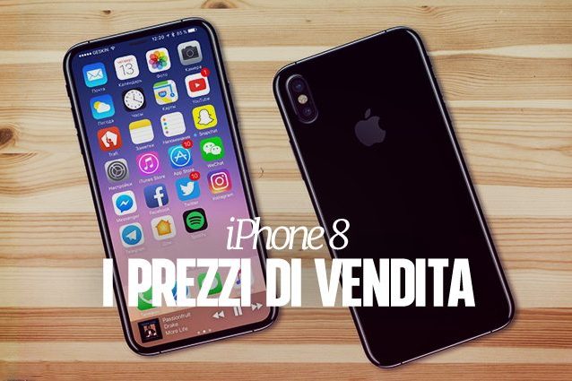 iPhone 8, i (possibili) prezzi di vendita dei nuovi smartphone Apple