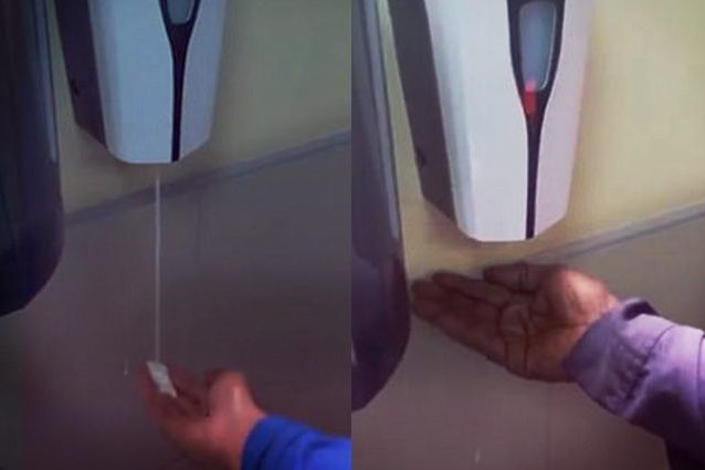 Il distributore di sapone "razzista", il video virale del dipendente Facebook