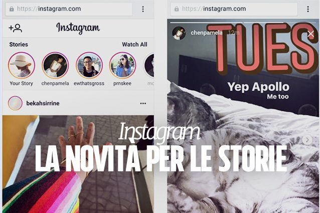 Instagram, da oggi le Storie si possono guardare anche da web: ecco come funziona la novità