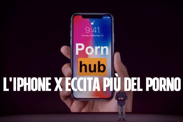 L'iPhone X eccita più del porno: crollano le visite di Pornhub