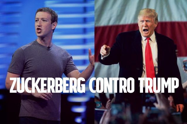 Mark Zuckerberg replica a Donald Trump: "Facebook ospita le idee di tutti"