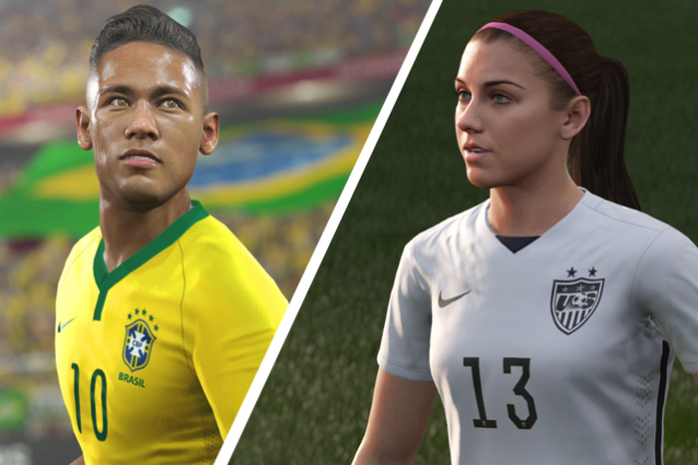 pes 2016 contro fifa 16