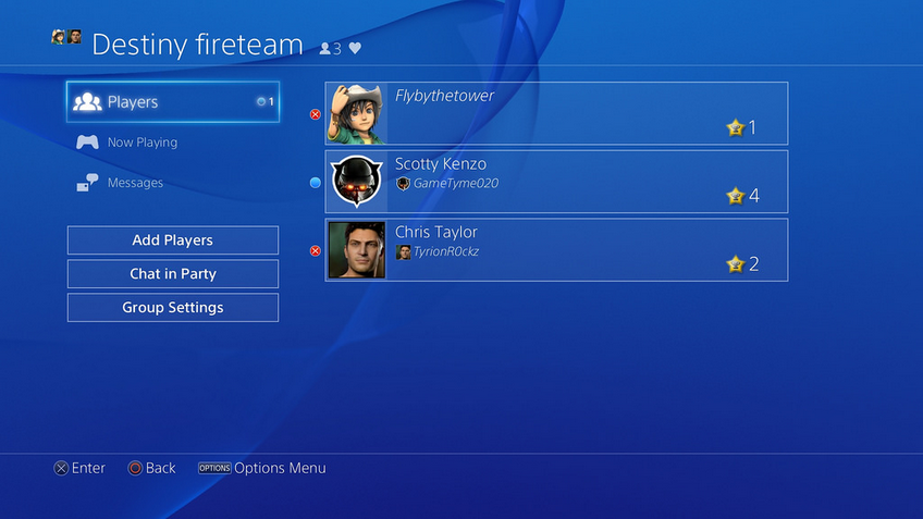 playstation 4 isis chat