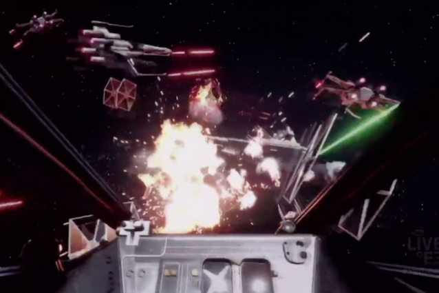 Ho pilotato un X-Wing (in realtà virtuale)
