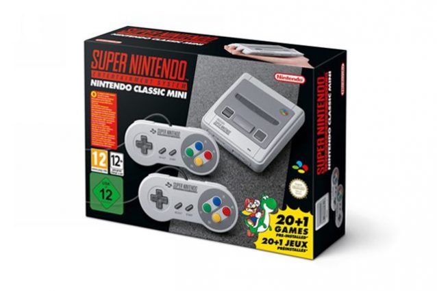 Nintendo annuncia SNES Classic Mini, la nuova console in uscita a settembre