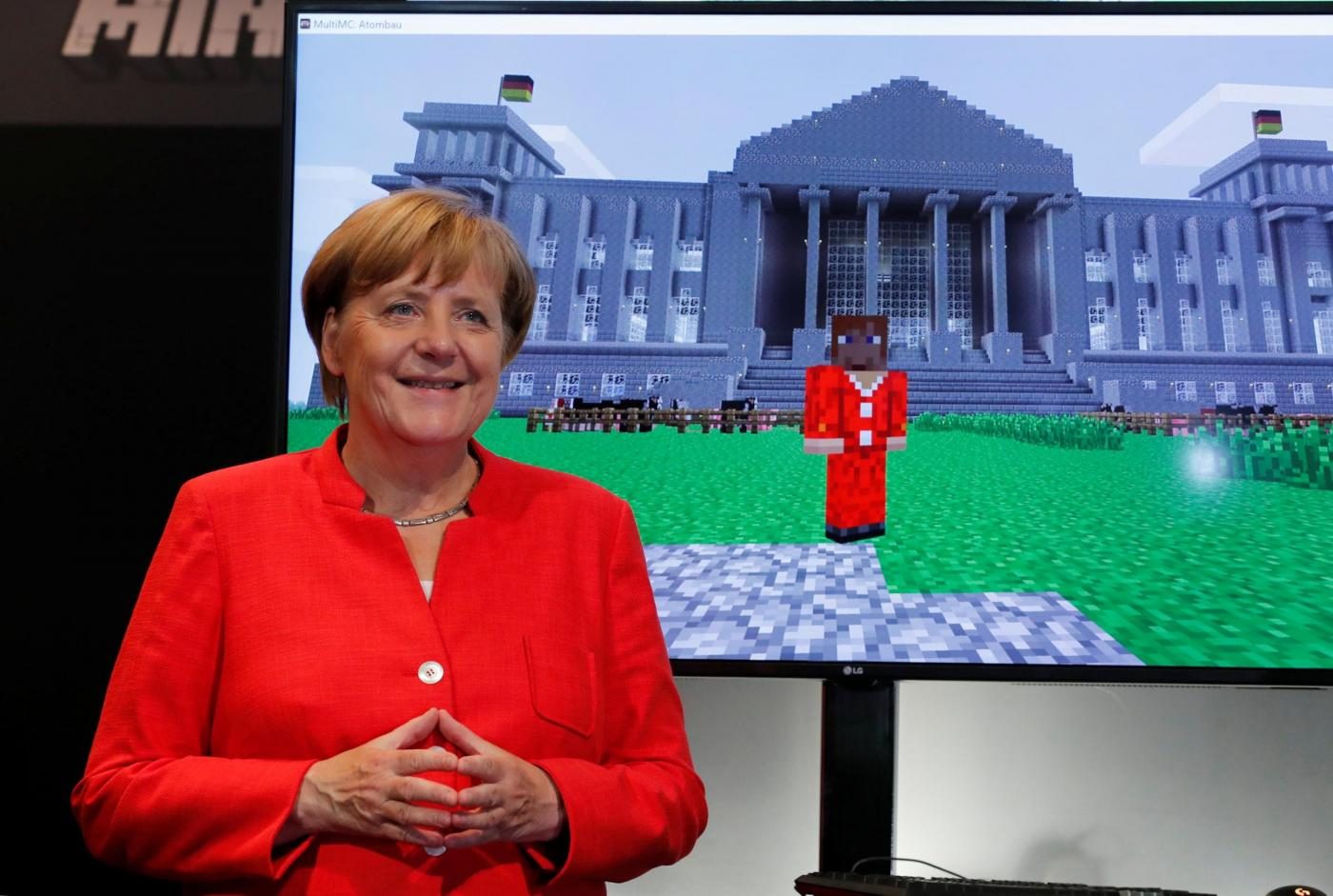 Angela merkel gamescom