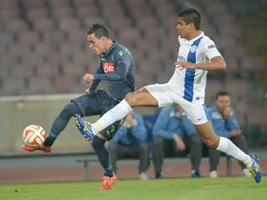 Napoli beffato dal Dnipro. Ora la corsa verso Varsavia si complica