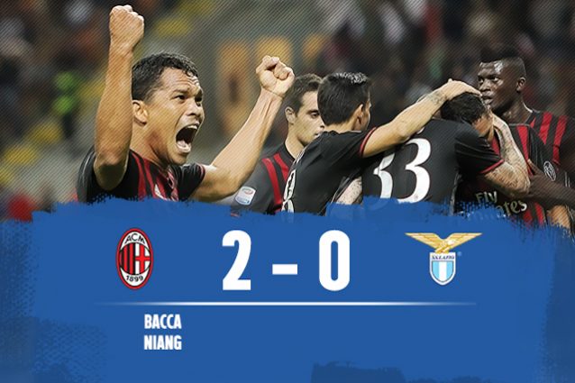 Milan batte Lazio 2-0