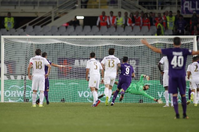 Ilicic sbaglia un rigore