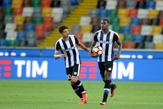 Le formazioni ufficiali di Udinese-Chievo Verona