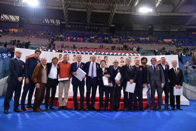 Tutto pronto all'Olimpico. Si parte