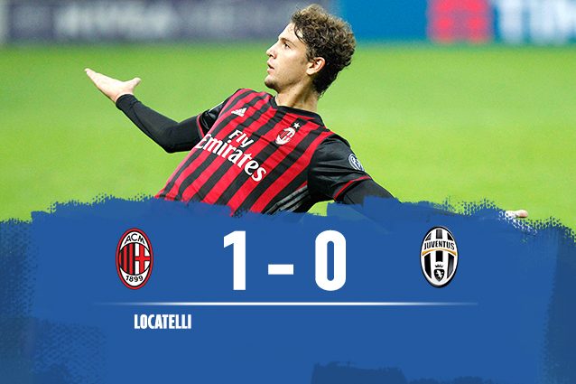 Milan-Juventus 1-0