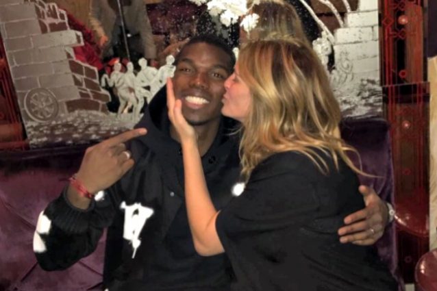 Pogba e il bacio con Julia Roberts: "Bellissima donna, sono fortunato"