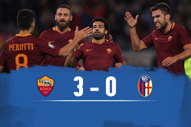 Roma batte Bologna 3-0
