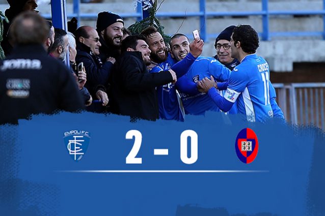 Empoli batte Cagliari 2-0