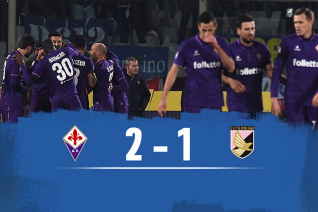 Fiorentina batte Palermo 2-1