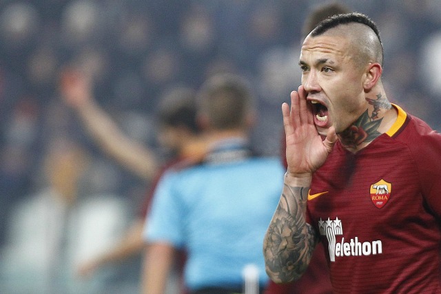 Foto LaPresse/Spada 17 Dicembre 2016 Torino (Italia) Sport Calcio Juventus vs Roma - Campionato italiano di calcio Serie A TIM 2016/2017 - "Juventus Stadium " Nella foto: Nainggolan Photo LaPresse/Spada December 17 , 2016 Turin (Italy) Sport Soccer Juventus vs Roma - Italian Football Championship League A TIM 2016/2017 - " Juventus Stadium " In the pic: Nainggolan