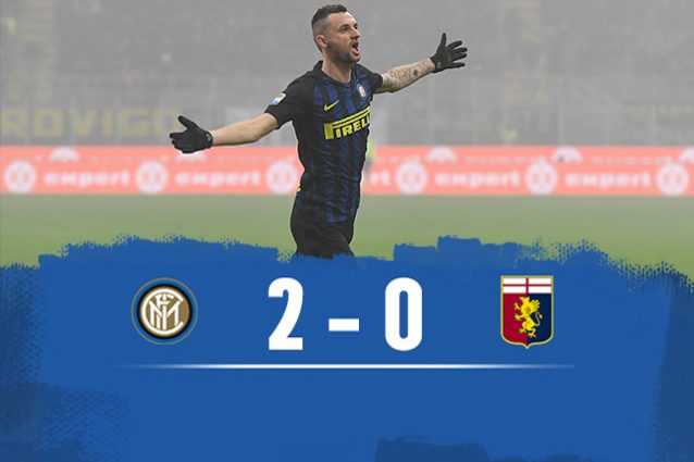 Inter batte Genoa 2-0
