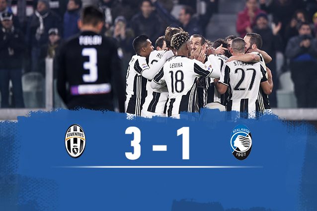 Juventus-Atalanta 3-1