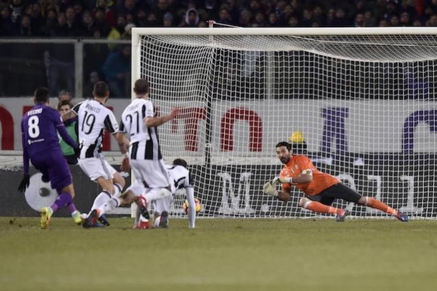 Buffon attento su Vecino