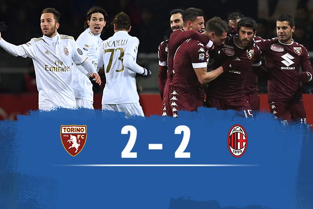 Torino-Milan 2-2