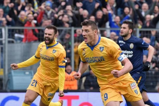 Serie B, il Frosinone inguaia il Verona. Floccari trascina la Spal