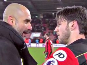 Pep abbraccia Arter: "Ha perso un figlio, gli auguro il meglio per il prossimo in arrivo"
