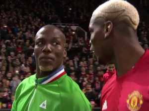 I fratelli Pogba in campo ad Old Trafford
