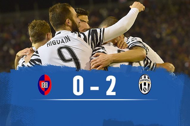 Fischio finale: Cagliari-Juventus 0-2