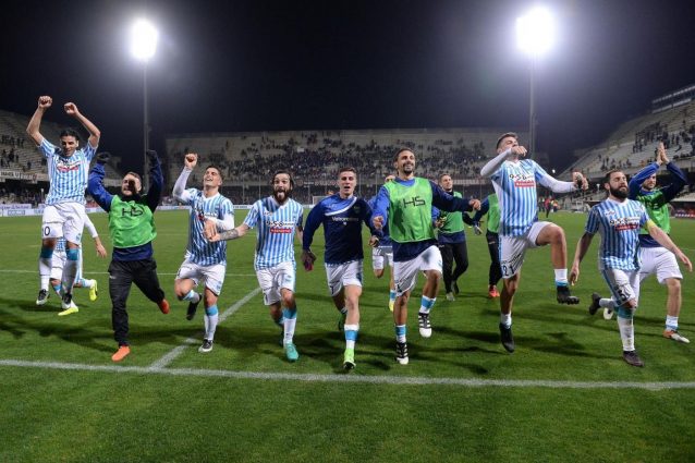 Serie B, la Spal vince a Salerno e si porta a un punto dal Frosinone