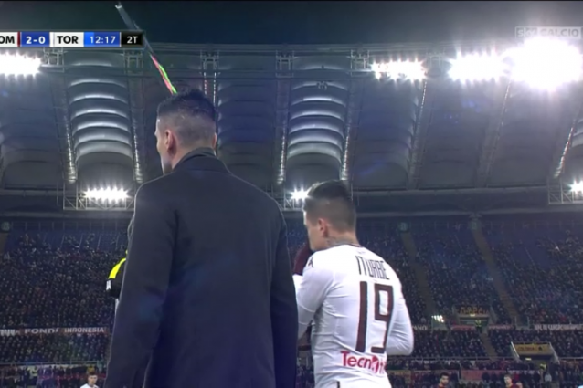 Entra Iturbe, l'Olimpico lo fischia
