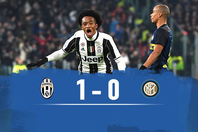 Juventus batte Inter 1-0