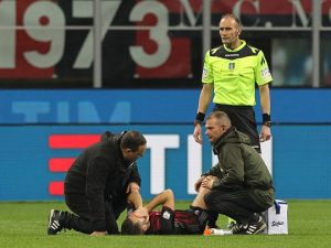 Milan, contro il Genoa Bertolacci si infortuna dopo soli 10 secondi: è record