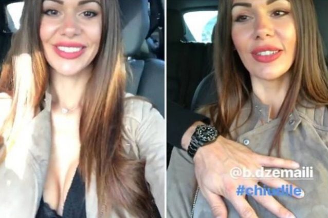 La scollatura di Erjona è hot, Dzemaili: "Chiudile"