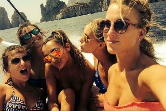 La foto pubblicata su Instagram dalla moglie di Mertens