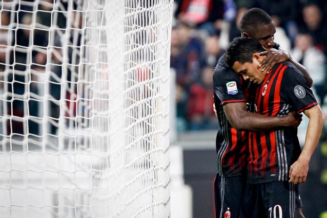 Bacca squalificato per una giornata dopo i fatti di Juventus–Milan