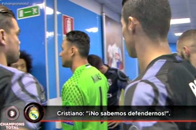 Ronaldo, il retroscena nello spogliatoio: "Non possiamo difenderci così"