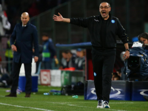Napoli, Sarri: "Voglio il secondo posto, i tifosi azzurri lo meritano"