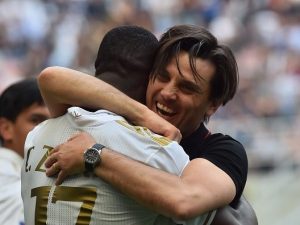 Montella: "Il recupero? Giusto, loro perdevano tempo"