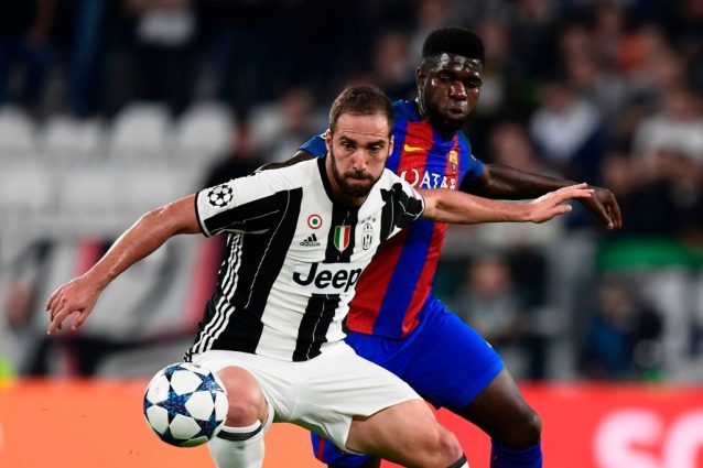 higuain champions barcellona